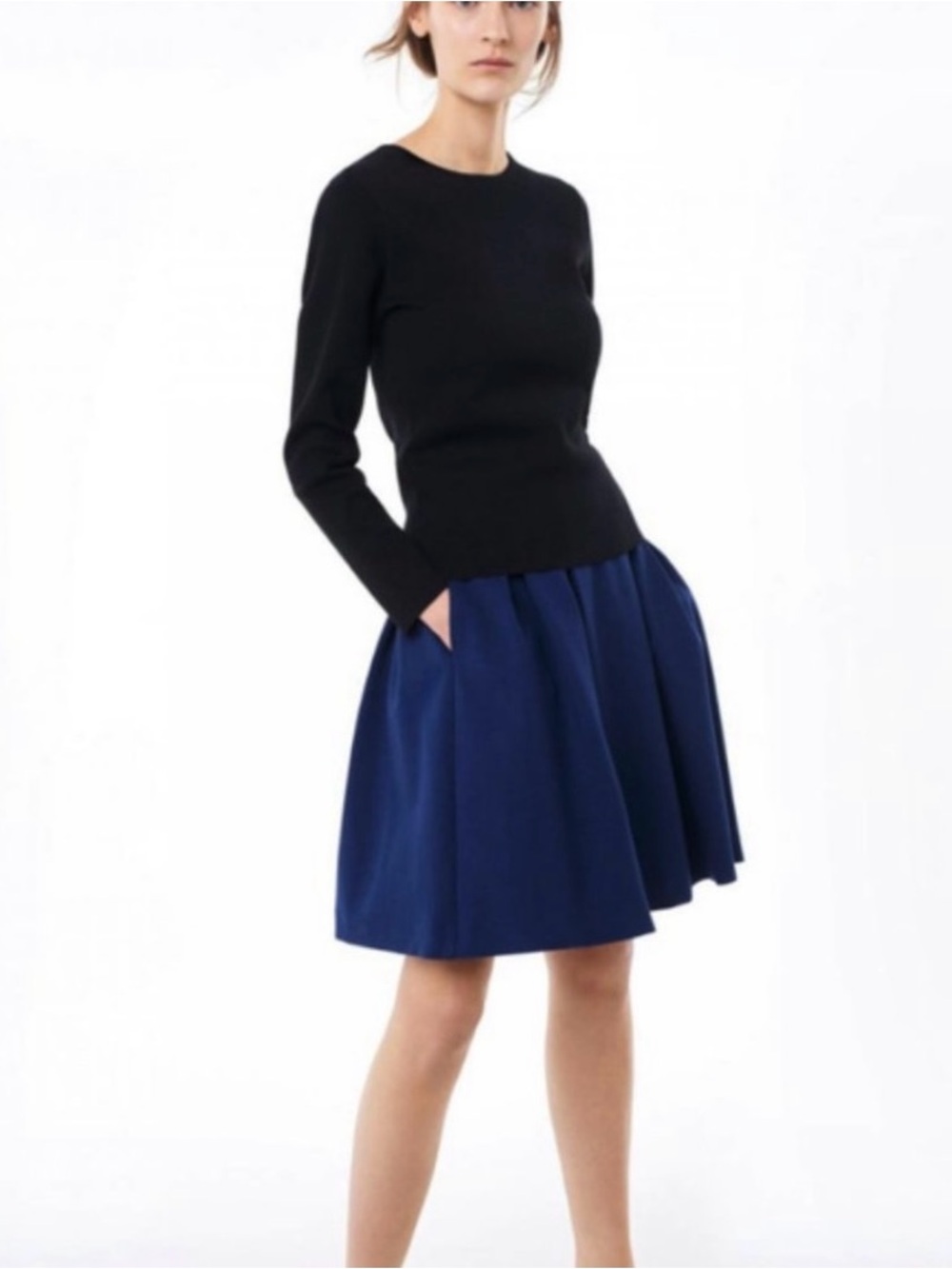 NWT GANT tight navy ball spring skirt 2